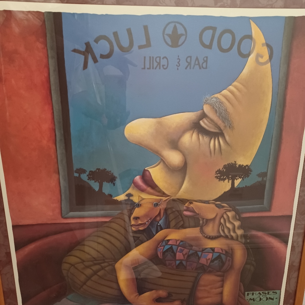 Good Luck Bar & Grill Art